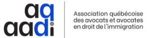 Membre de L'Association québécoise des avocats et avocates en droit de l'immigration